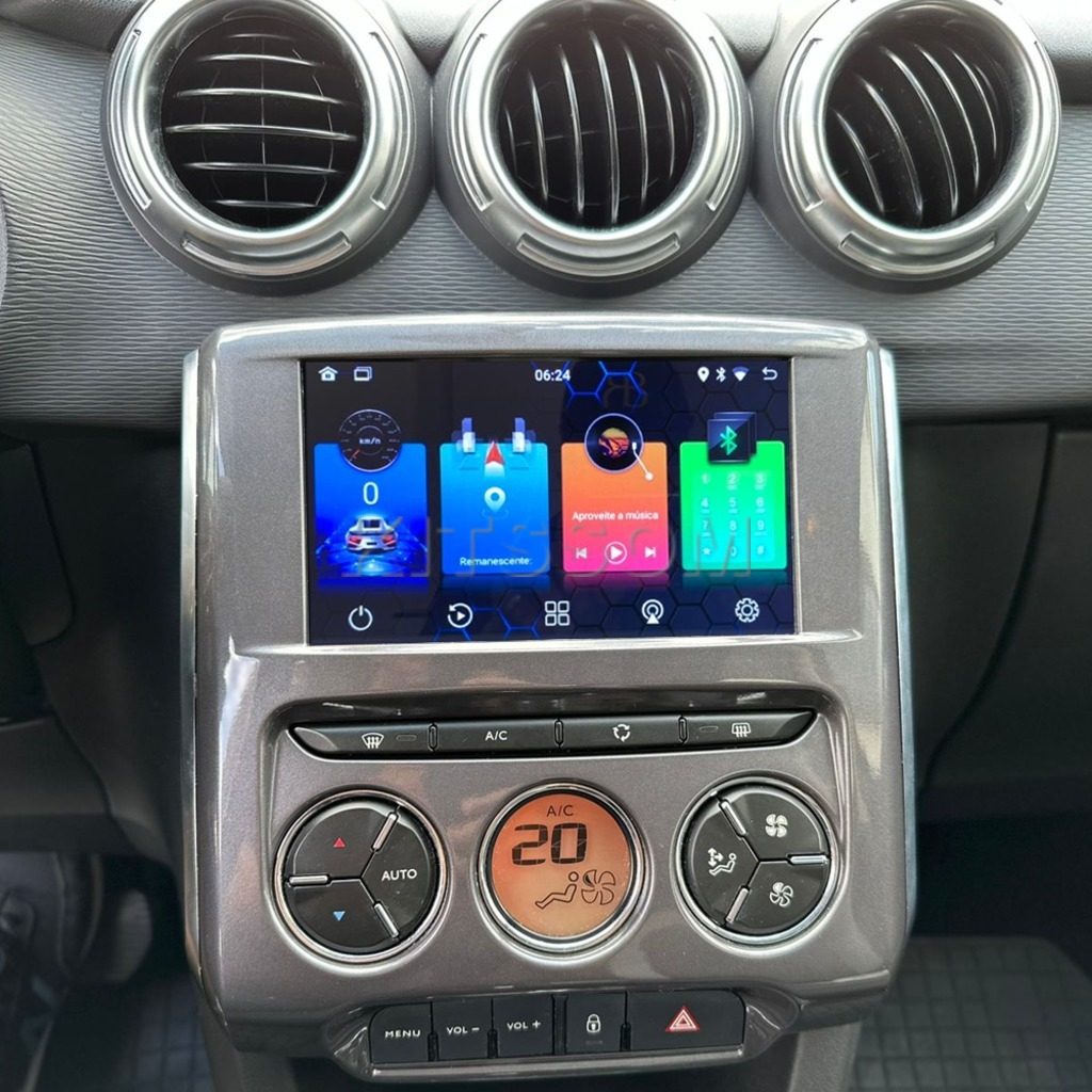 Multimídia Citroen C3 2015 2016 2017 2018 V2 Carplay 7"-V2 CAR AUDIO-Kitssom