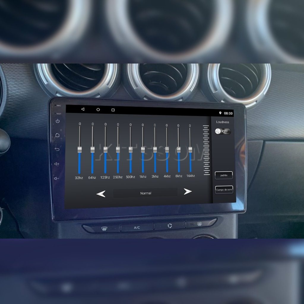 Multimídia Citroen C3 2019 2020 2021 V2 Carplay 9"-V2 CAR AUDIO-Kitssom