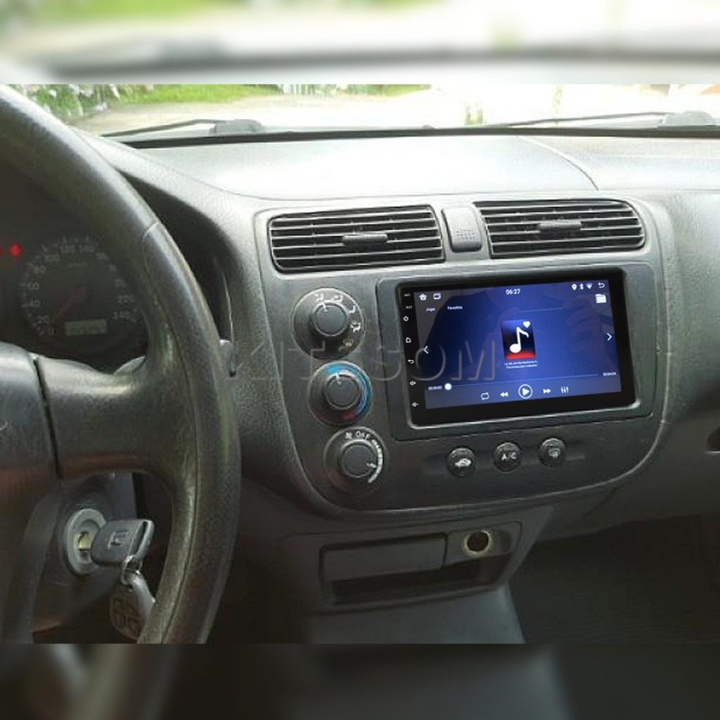 Multimídia Civic G7 2001 2002 2003 2004 2005 2006 V2 Carplay 7"-V2 CAR AUDIO-Kitssom