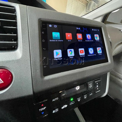 Multimídia Honda Civic G9 2012 2013 2014 2015 2016 V2 Carplay 7"-V2 CAR AUDIO-Kitssom