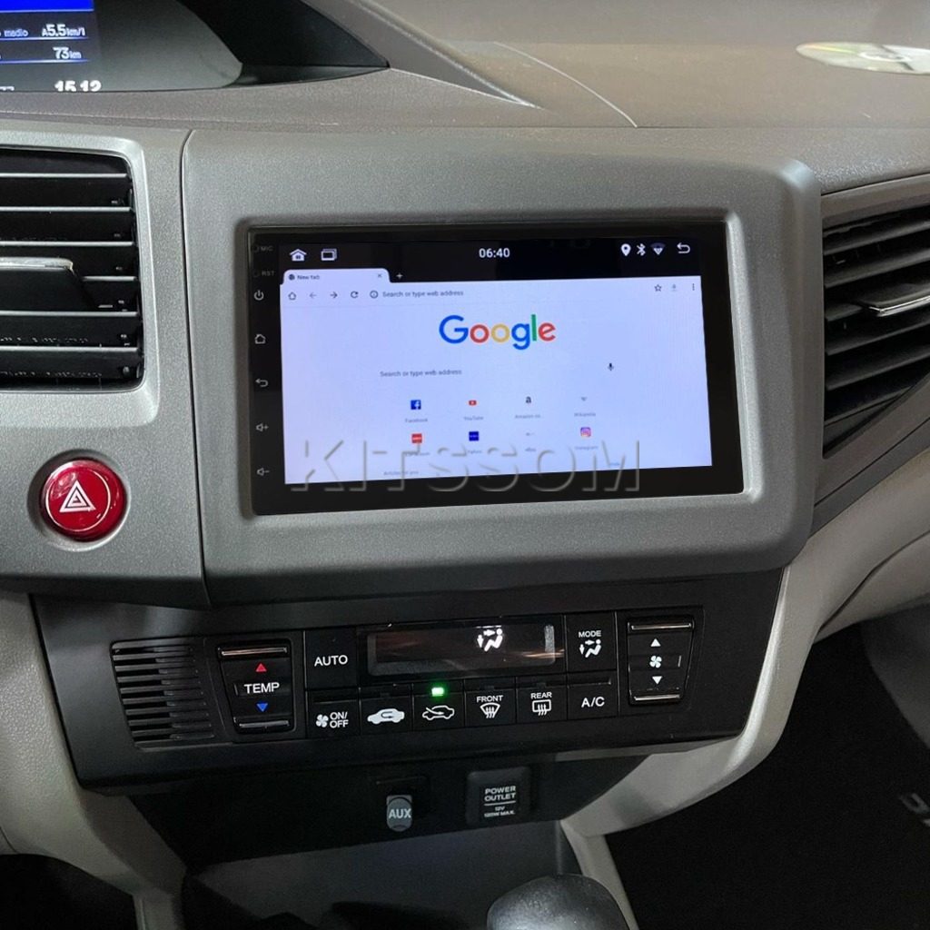 Multimídia Honda Civic G9 2012 2013 2014 2015 2016 V2 Carplay 7"-V2 CAR AUDIO-Kitssom
