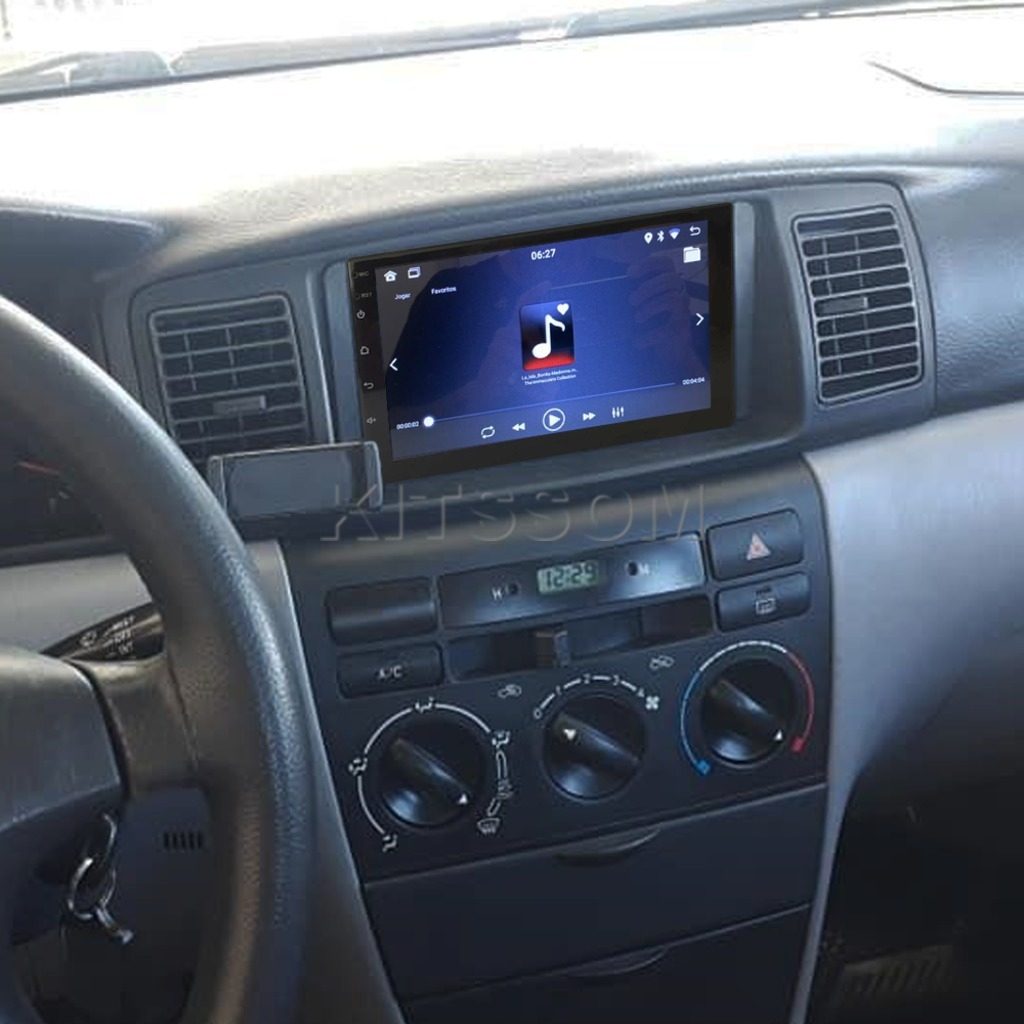 Multimídia Corolla 2003 2004 2005 2006 2007 2008 V2 Carplay 7"-V2 CAR AUDIO-Kitssom