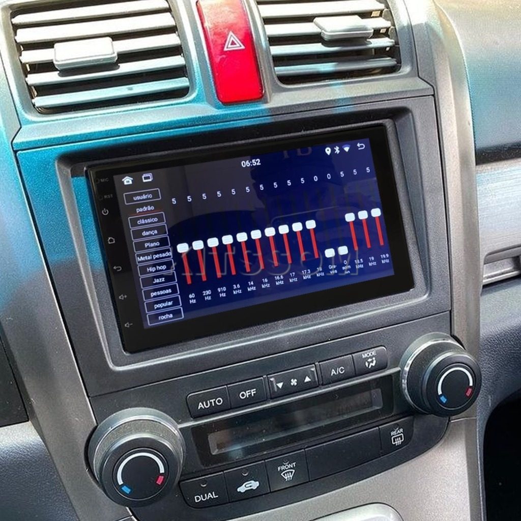 Multimídia CRV 2005 2006 2007 2008 2009 2010 2011 V2 Carplay 7"-V2 CAR AUDIO-Kitssom