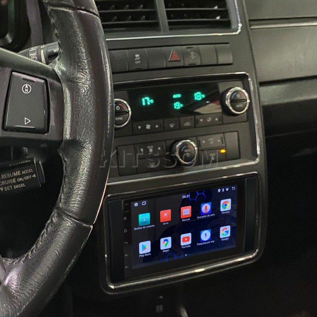 Multimídia Dodge Journey 2007 2008 2009 2010 V2 Carplay 7"-V2 CAR AUDIO-Kitssom