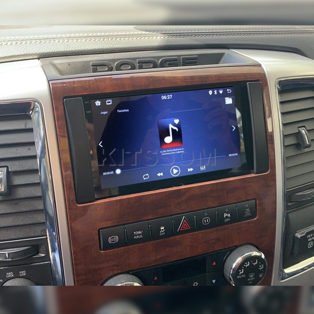 Multimídia Dodge RAM 2012 2013 2014 2015 2016 V2 Carplay 7"-V2 CAR AUDIO-Kitssom