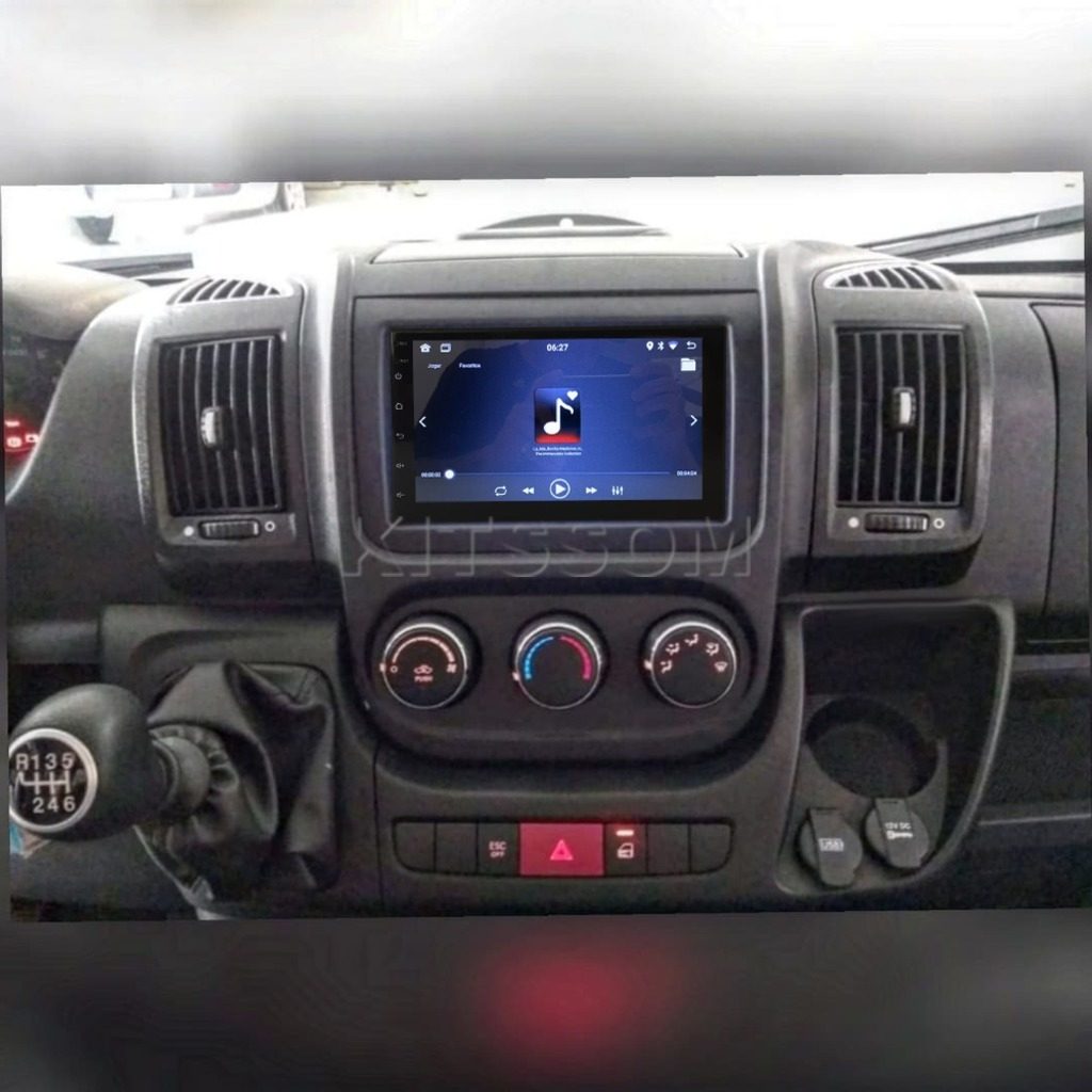 Multimídia Ducato 2018 2019 2020 2021 2022 2023 V2 Carplay 7"-V2 CAR AUDIO-Kitssom