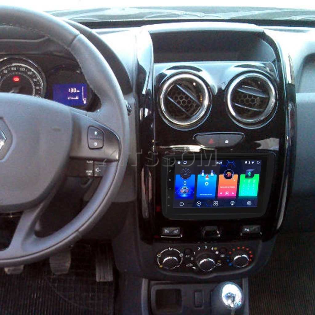 Multimídia Duster Oroch 2016 2017 2018 2019 2020 V2 Carplay 7" 2015-V2 CAR AUDIO-Kitssom