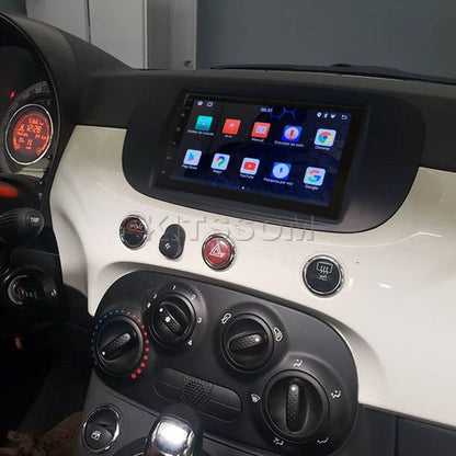 Multimídia Fiat 500 2011 2012 2013 2014 2015 V2 Carplay 7"-V2 CAR AUDIO-Kitssom