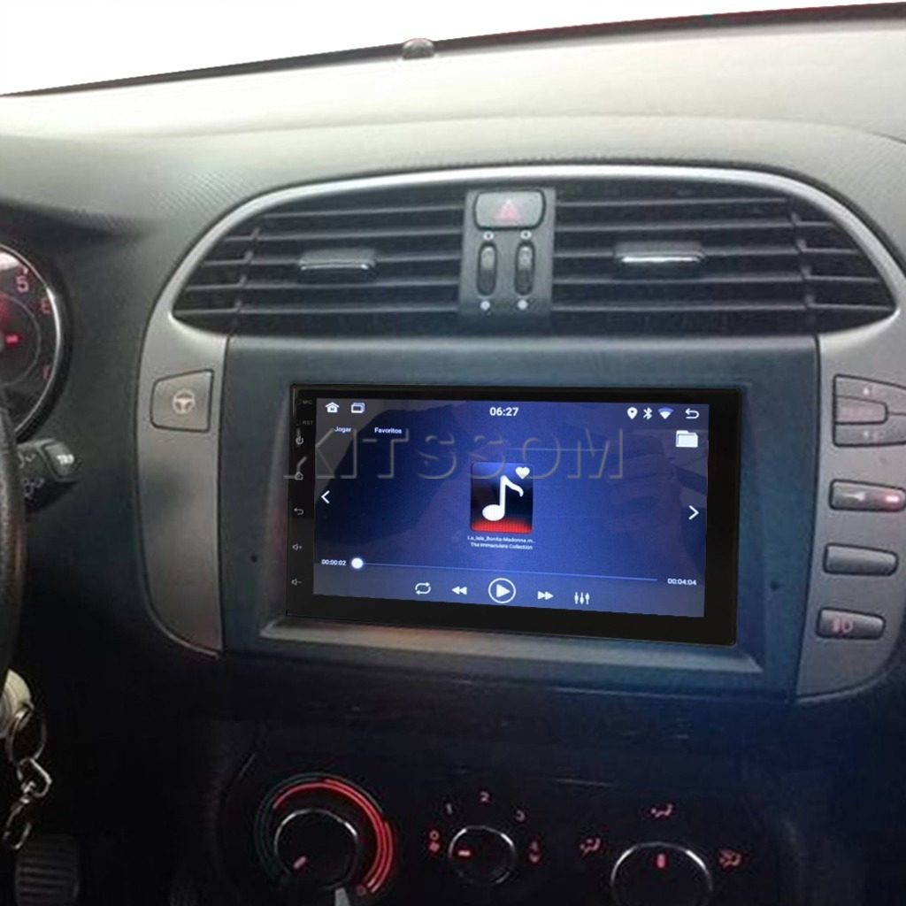 Multimídia Fiat Bravo 2011 2012 2013 2014 2015 V2 Carplay 7"-V2 CAR AUDIO-Kitssom