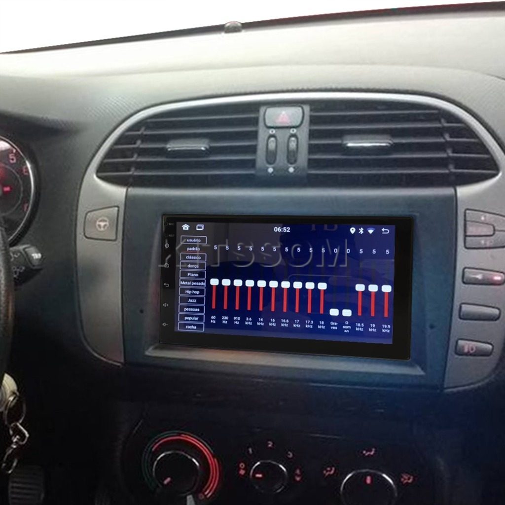 Multimídia Fiat Bravo 2011 2012 2013 2014 2015 V2 Carplay 7"-V2 CAR AUDIO-Kitssom