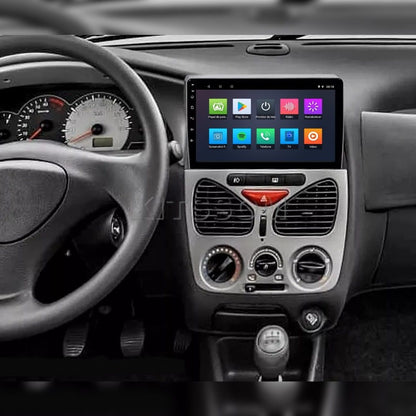 Multimídia Fiat Palio Fire Siena 2003 2004 2005 V2 Carplay 9" Strada Weekend 2000 2001 2002-V2 CAR AUDIO-Kitssom