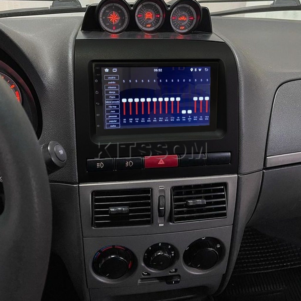 Multimídia Fiat Palio 2008 2009 2010 2011 2012 V2 Carplay 7" Strada 2004 2005 2006 2007-V2 CAR AUDIO-Kitssom