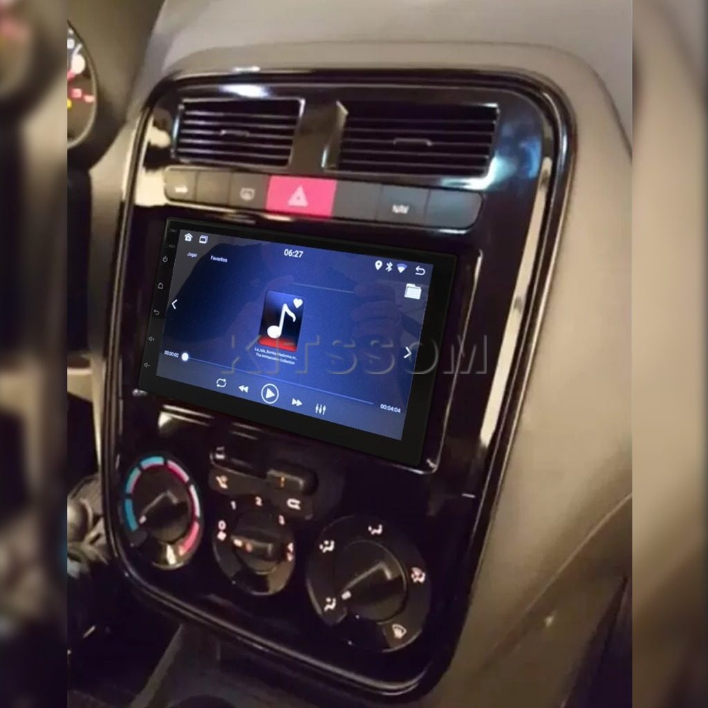 Multimídia Fiat Punto 2009 2010 2011 2012 2013 V2 Carplay 7" 2008-V2 CAR AUDIO-Kitssom