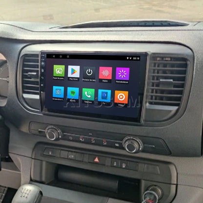 Multimídia Fiat Scudo 2021 2022 2023 2024 V2 Carplay 9"-V2 CAR AUDIO-Kitssom