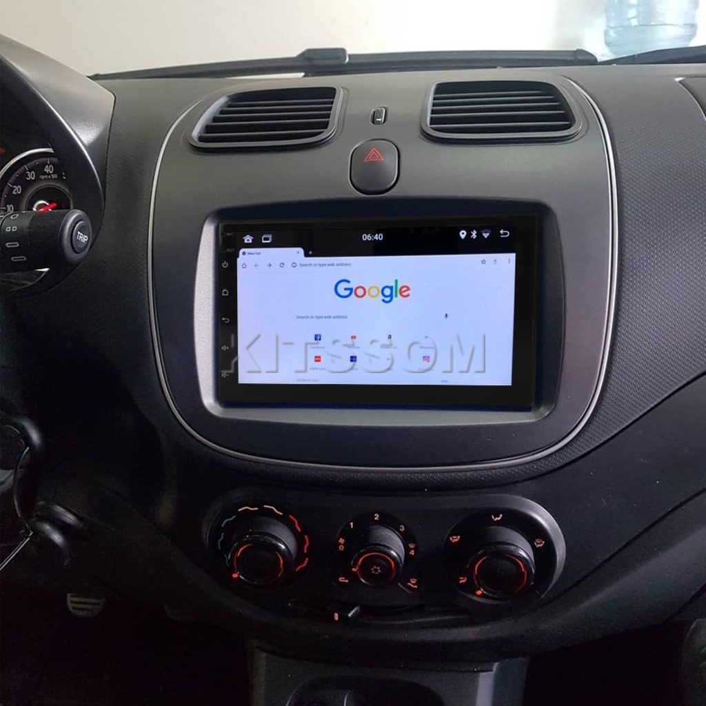 Multimídia Fiat Siena 2016 2017 2018 2019 2020 V2 Carplay 7" 2013 2014 2015-V2 CAR AUDIO-Kitssom