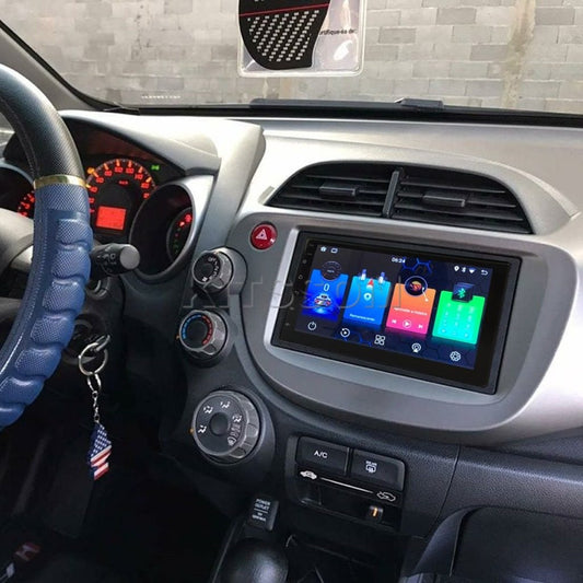 Multimídia Fit 2007 2008 2009 2010 2011 2012 2013 V2 Carplay 7"-V2 CAR AUDIO-Kitssom