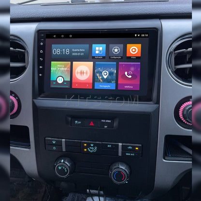 Multimídia Ford F150 2010 2011 2012 2013 2014 V2 Carplay 9" 2008 2009-V2 CAR AUDIO-Kitssom