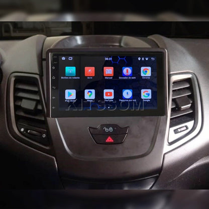 Multimídia Ford Fiesta 2014 2015 2016 2017 2018 V2 Carplay 7" 2012 2013-V2 CAR AUDIO-Kitssom