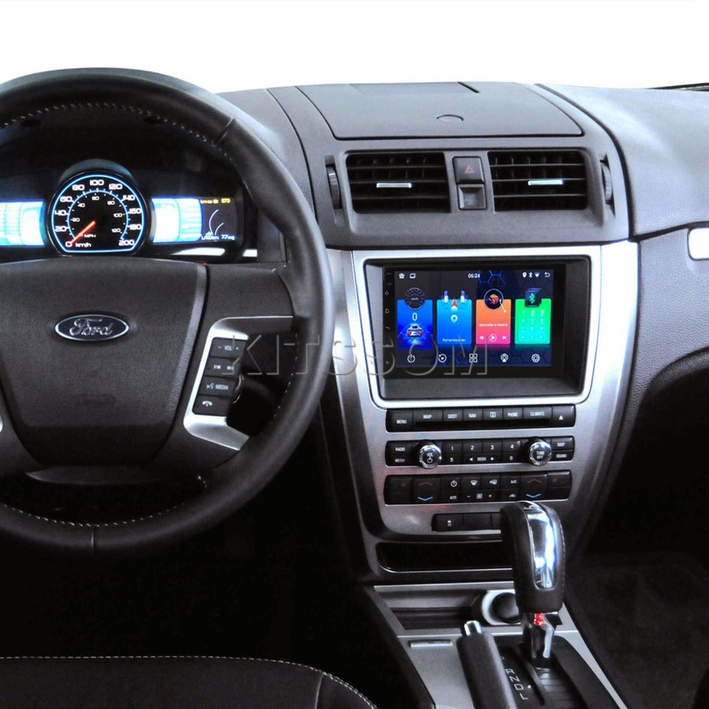 Multimídia Ford Fusion Hybrid 2010 2011 2012 V2 Carplay 7"-V2 CAR AUDIO-Kitssom