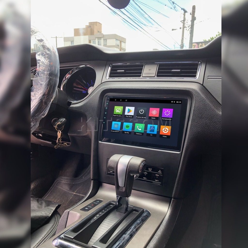 Multimídia Ford Mustang 2010 2011 2012 2013 2014 V2 Carplay 9" 2009-V2 CAR AUDIO-Kitssom