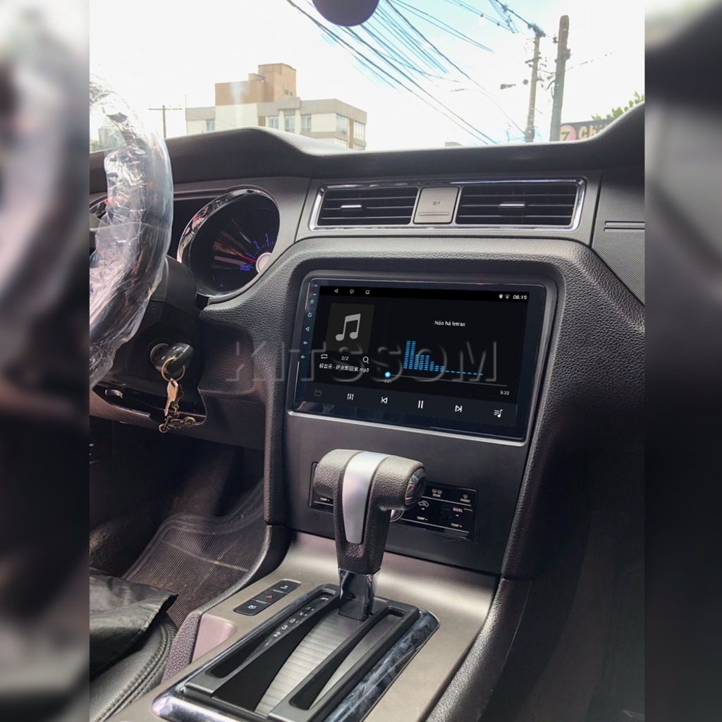 Multimídia Ford Mustang 2010 2011 2012 2013 2014 V2 Carplay 9" 2009-V2 CAR AUDIO-Kitssom