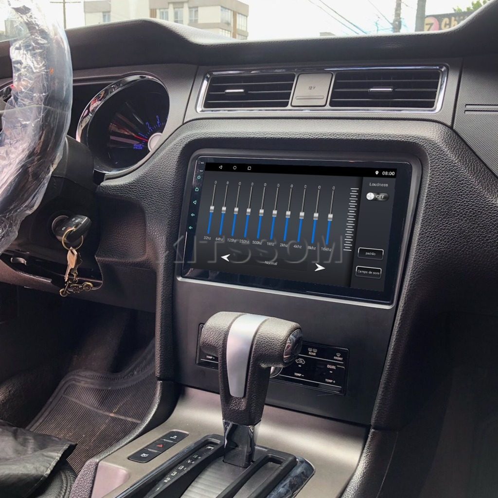 Multimídia Ford Mustang 2010 2011 2012 2013 2014 V2 Carplay 9" 2009-V2 CAR AUDIO-Kitssom
