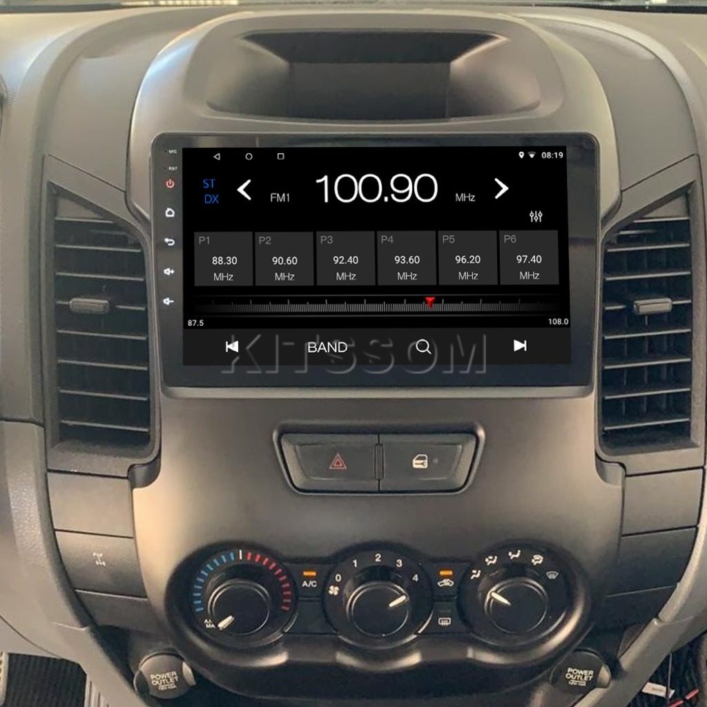 Multimídia Ford Ranger 2012 2013 2014 2015 V2 Carplay 9"-V2 CAR AUDIO-Kitssom