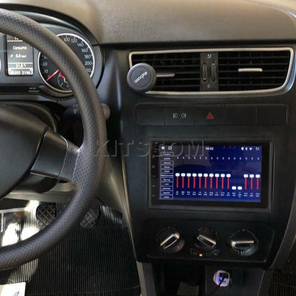Multimídia Volkswagen Fox 2010 2011 2012 2013 V2 Carplay 7"-V2 CAR AUDIO-Kitssom