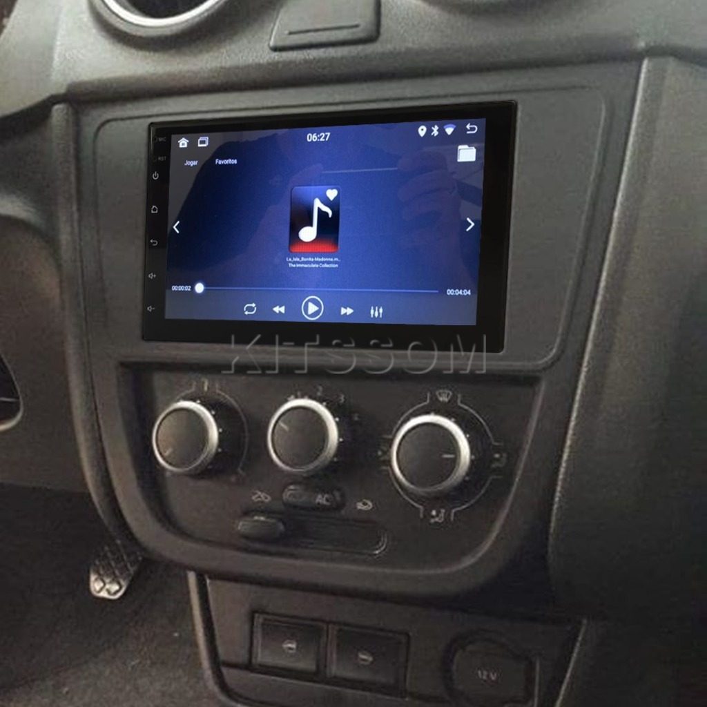 Multimídia Saveiro G5 2008 2009 2010 2011 2012 V2 Carplay 7"-V2 CAR AUDIO-Kitssom