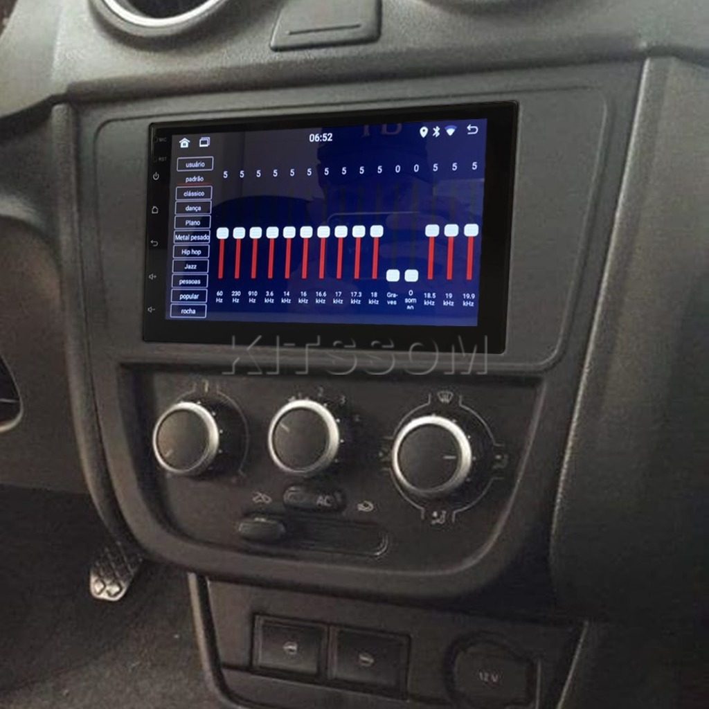 Multimídia Gol G5 2008 2009 2010 2011 2012 V2 Carplay 7"-V2 CAR AUDIO-Kitssom