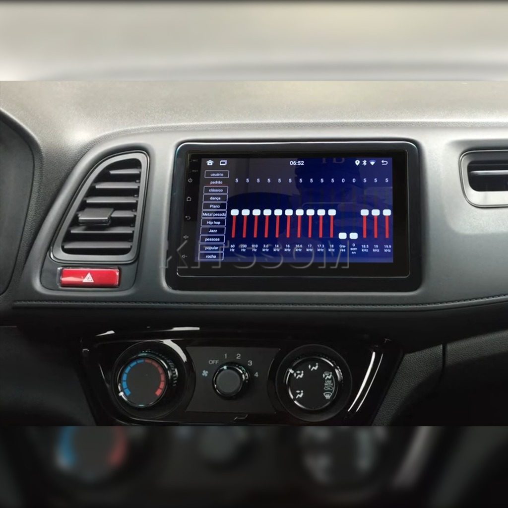 Multimídia HRV 2015 2016 2017 2018 2019 2020 2021 V2 Carplay 7"-V2 CAR AUDIO-Kitssom