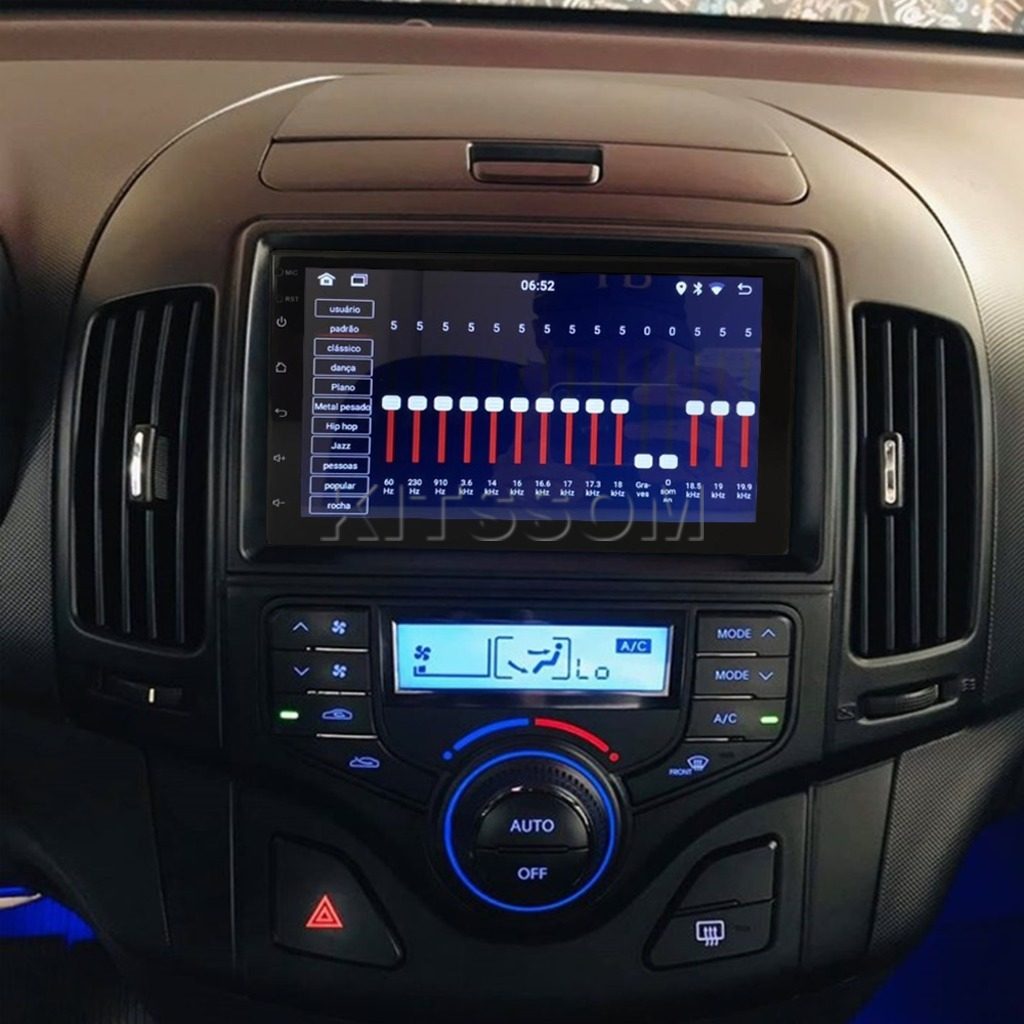 Multimídia Hyundai I30 2009 2010 2011 2012 AC DIG V2 Carplay 7"-V2 CAR AUDIO-Kitssom