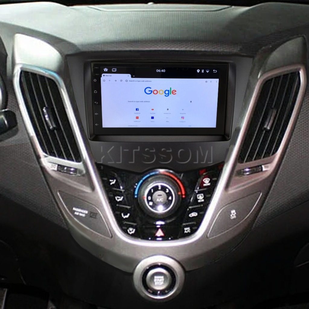 Multimídia Hyundai Veloster 2014 2015 2016 2017 V2 Carplay 7" 2011 2012 2013-V2 CAR AUDIO-Kitssom