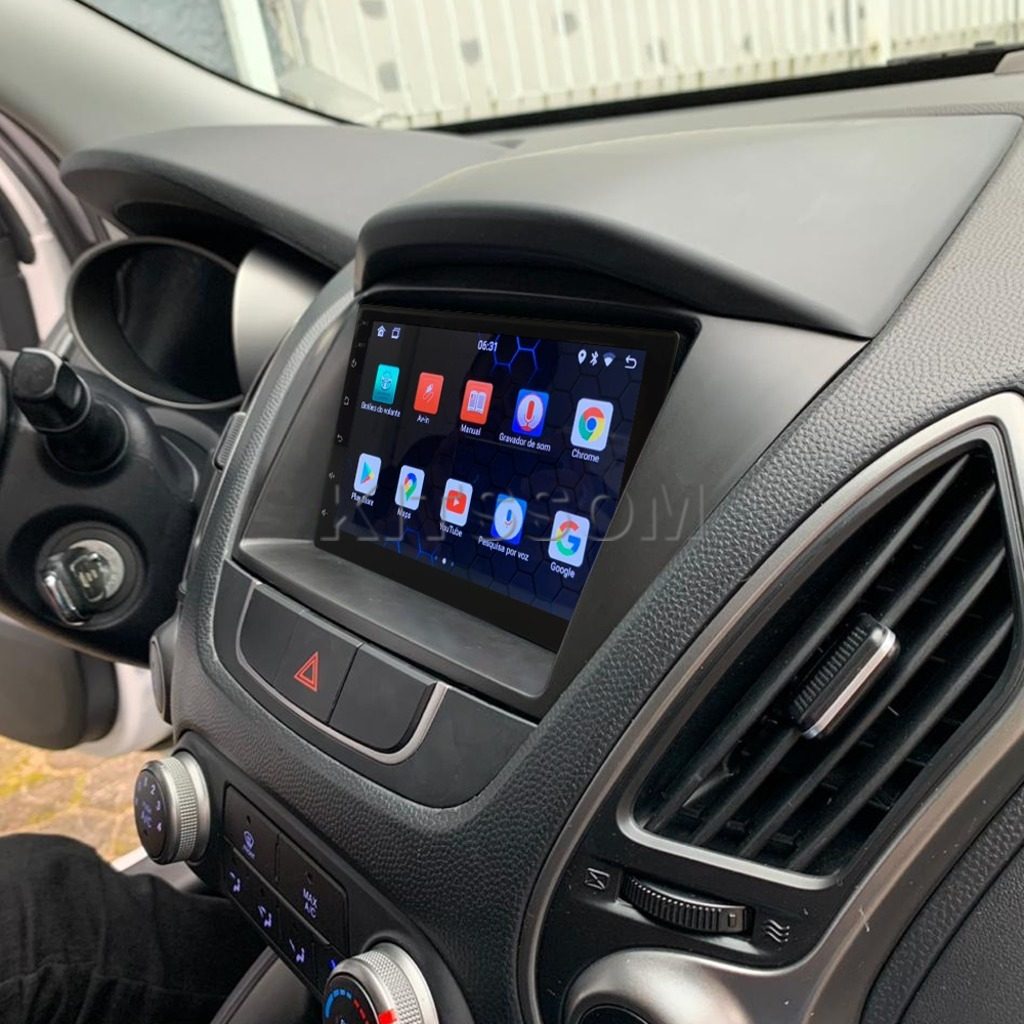 Multimídia IX35 2015 2016 2017 2018 2019 2020 V2 Carplay 7" 2010 2011 2012 2013 2014-V2 CAR AUDIO-Kitssom