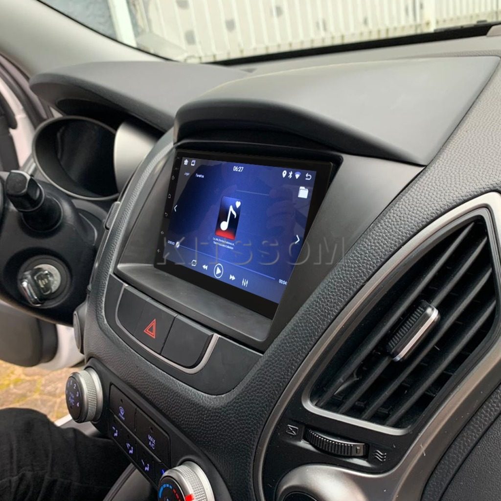 Multimídia IX35 2015 2016 2017 2018 2019 2020 V2 Carplay 7" 2010 2011 2012 2013 2014-V2 CAR AUDIO-Kitssom