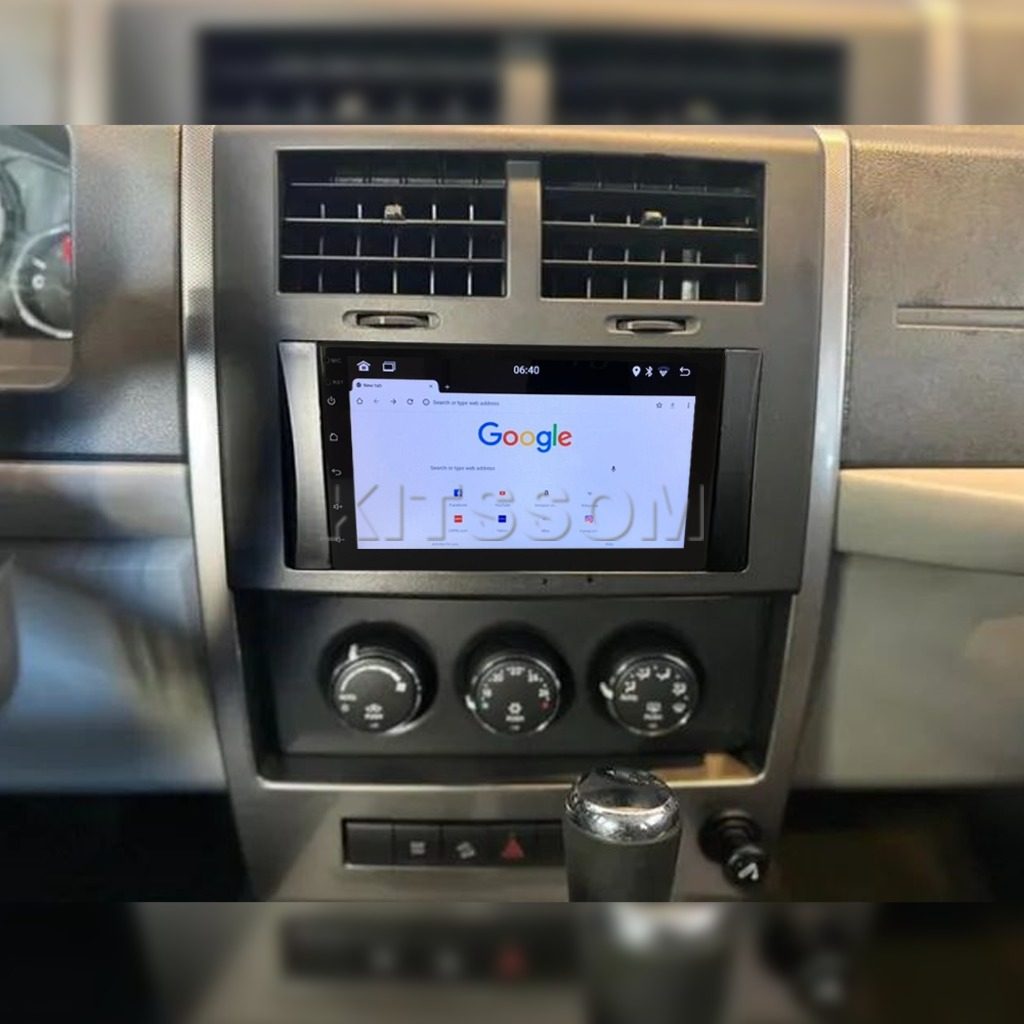 Multimídia Jeep Cherokee Sport 2010 2011 2012 V2 Carplay 7" 2008 2009-V2 CAR AUDIO-Kitssom