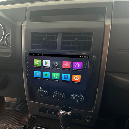 Multimídia Jeep Cherokee Sport 2009 2010 2011 2012 V2 Carplay 9" 2008-V2 CAR AUDIO-Kitssom