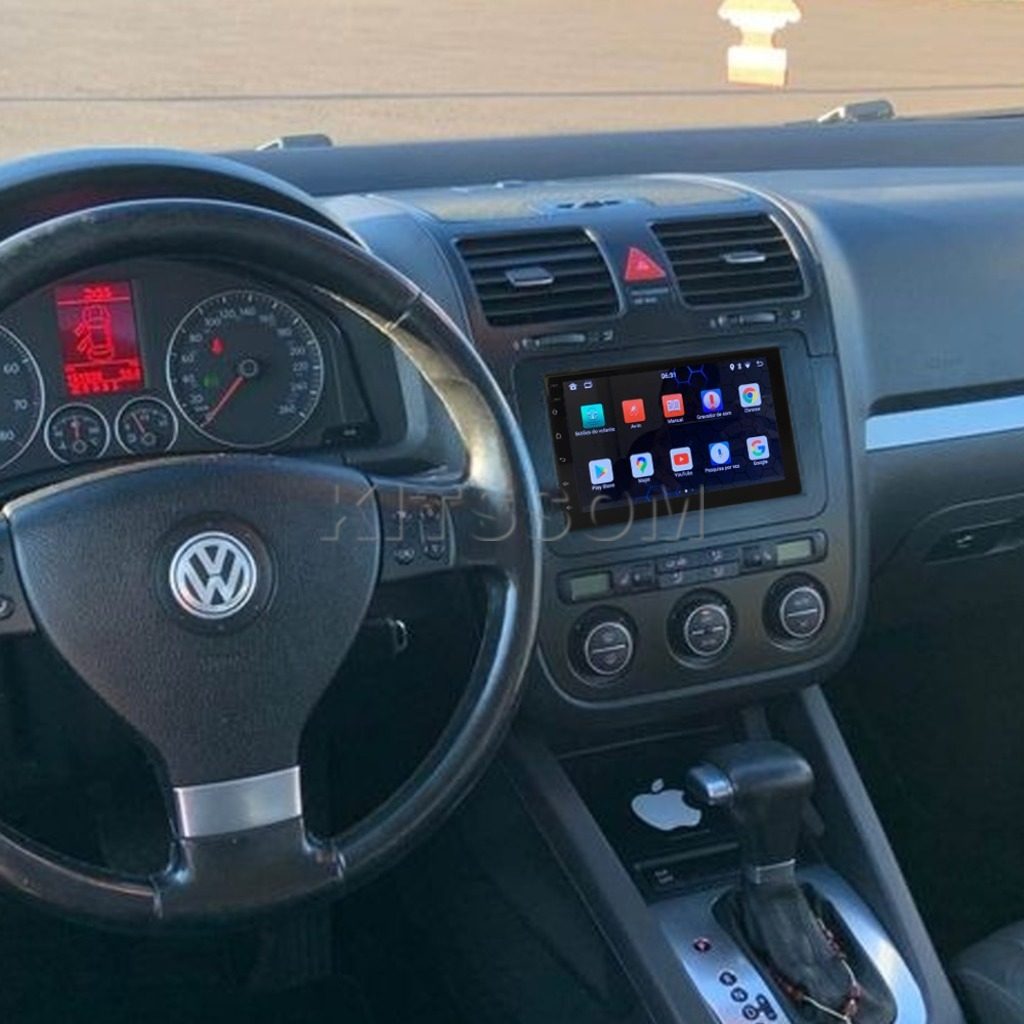 Multimídia Jetta 2007 2008 2009 2010 2011 2012 V2 Carplay 7"-V2 CAR AUDIO-Kitssom