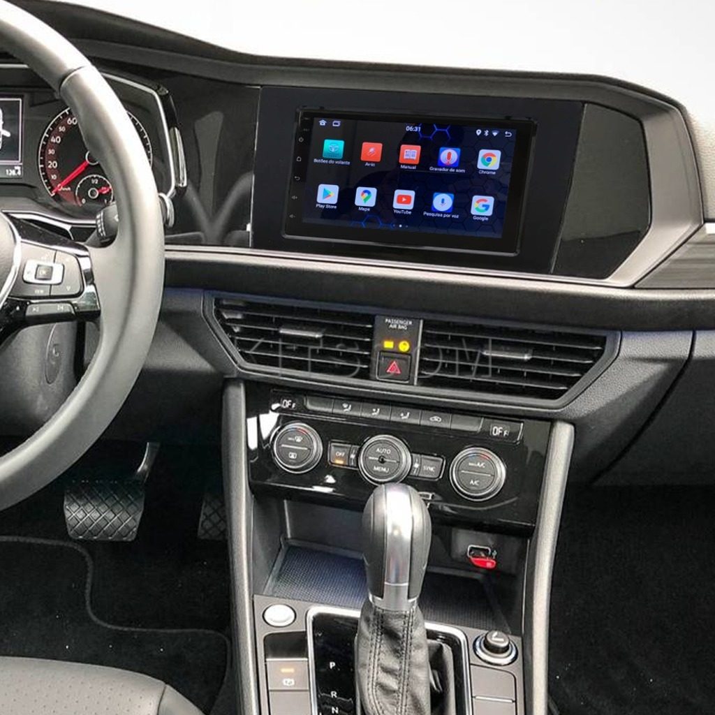 Multimídia Jetta 2018 2019 2020 2021 2022 2023 V2 Carplay 7"-V2 CAR AUDIO-Kitssom