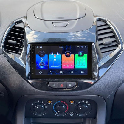 Multimídia Ford Ka 2018 2019 2020 2021 V2 Carplay 7"-V2 CAR AUDIO-Kitssom