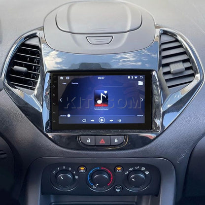 Multimídia Ford Ka 2018 2019 2020 2021 V2 Carplay 7"-V2 CAR AUDIO-Kitssom
