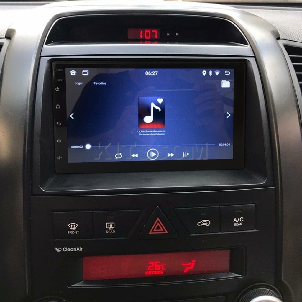 Multimídia Kia Sorento 2009 2010 2011 2012 V2 Carplay 7"-V2 CAR AUDIO-Kitssom