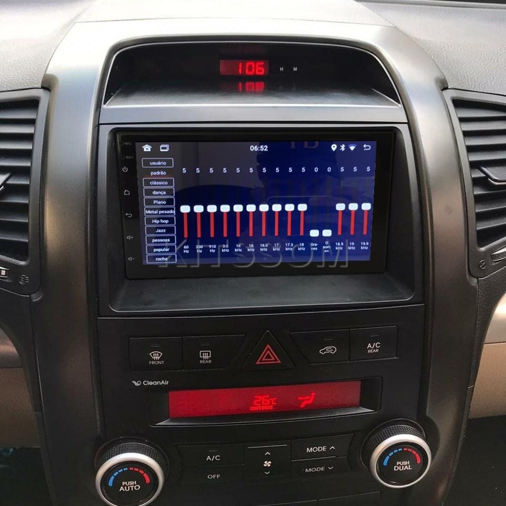 Multimídia Kia Sorento 2009 2010 2011 2012 V2 Carplay 7"-V2 CAR AUDIO-Kitssom