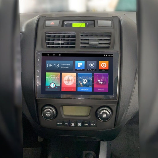 Multimídia Kia Sportage 2006 2007 2008 2009 2010 V2 Carplay 9"-V2 CAR AUDIO-Kitssom