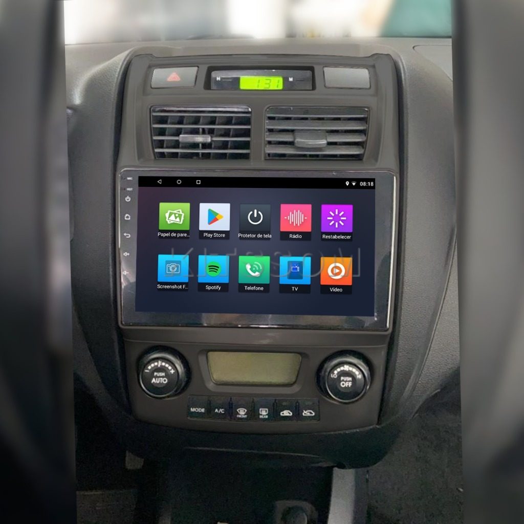 Multimídia Kia Sportage 2006 2007 2008 2009 2010 V2 Carplay 9"-V2 CAR AUDIO-Kitssom