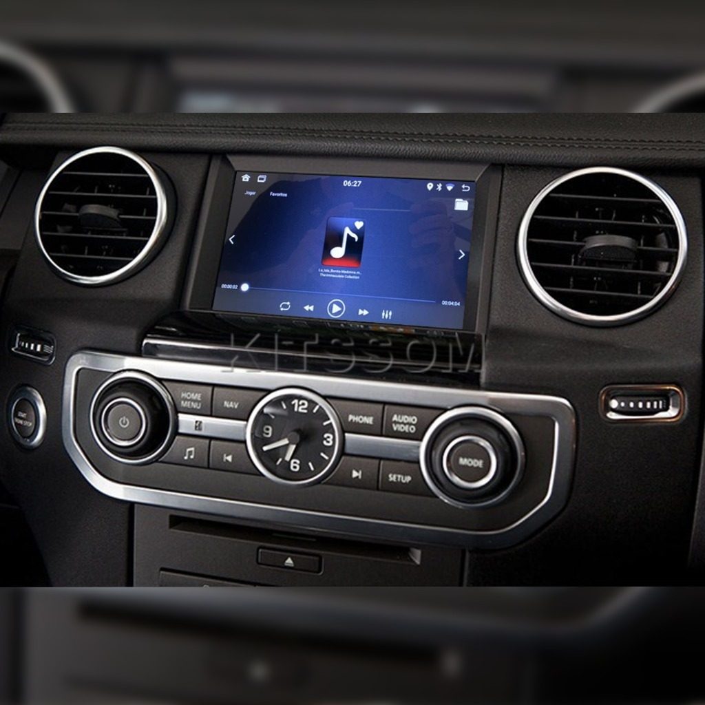 Multimídia Land Rover Discovery 4 2014 2015 2016 V2 Carplay 7" 2009 2010 2011 2012 2013-V2 CAR AUDIO-Kitssom