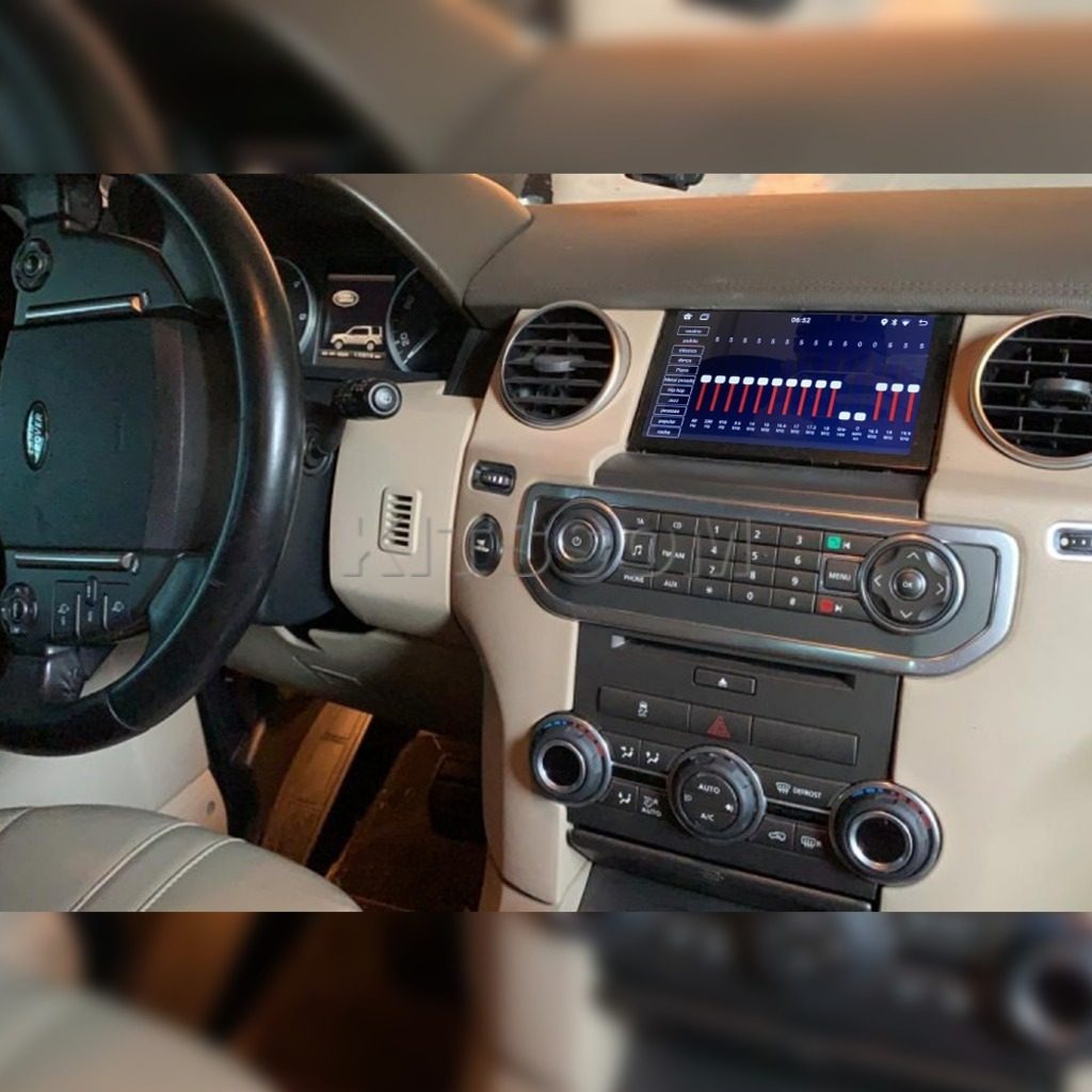Multimídia Land Rover Discovery 4 2014 2015 2016 V2 Carplay 7" 2009 2010 2011 2012 2013-V2 CAR AUDIO-Kitssom