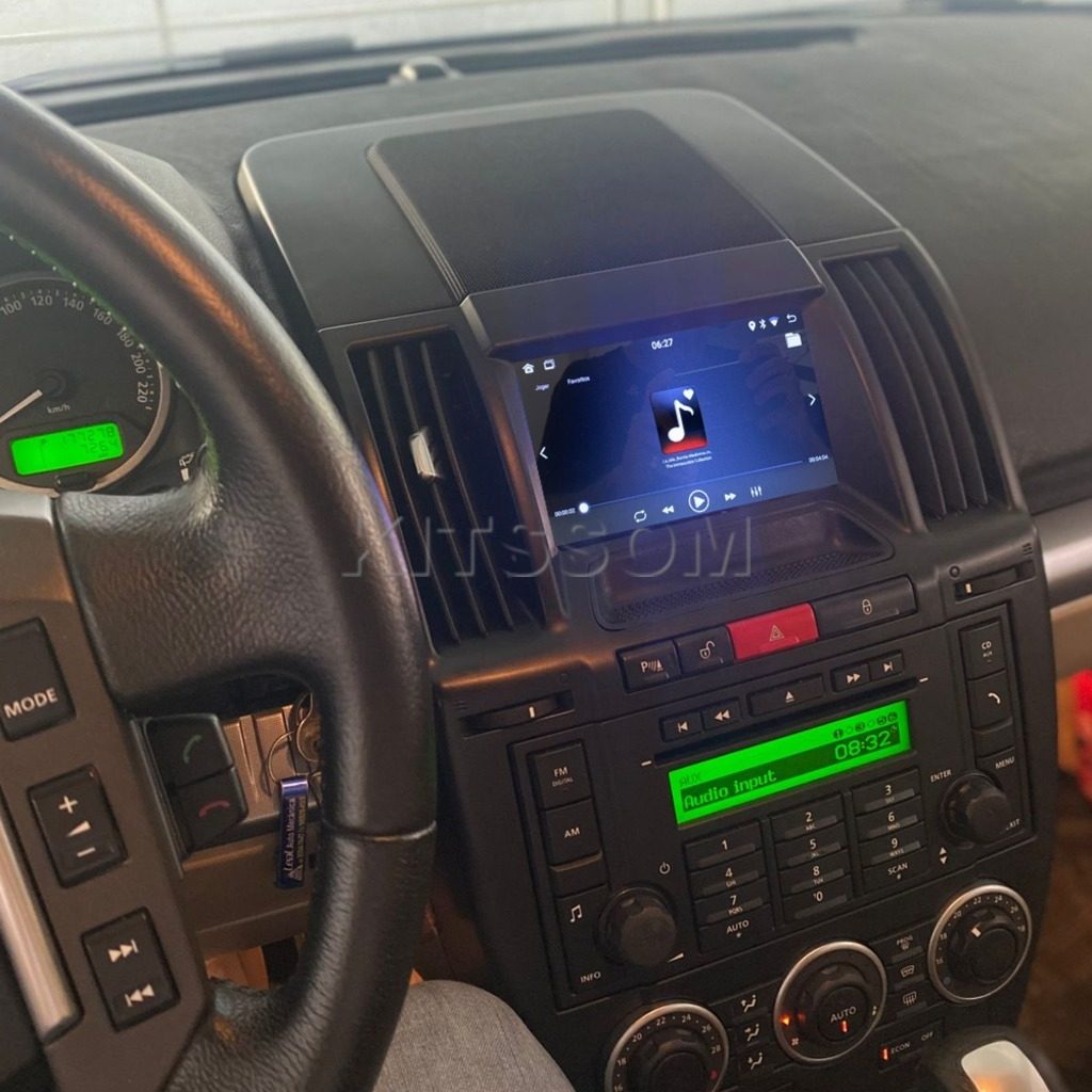 Multimídia Land Rover Freelander 2010 2011 2012 V2 Carplay 7" 2006 2007 2008 2009-V2 CAR AUDIO-Kitssom
