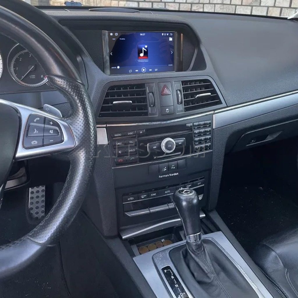 Multimídia Mercedes Benz E260 E300 E350 E500 E550 V2 Carplay 7" 2009 2010 2011 2012 2013-V2 CAR AUDIO-Kitssom