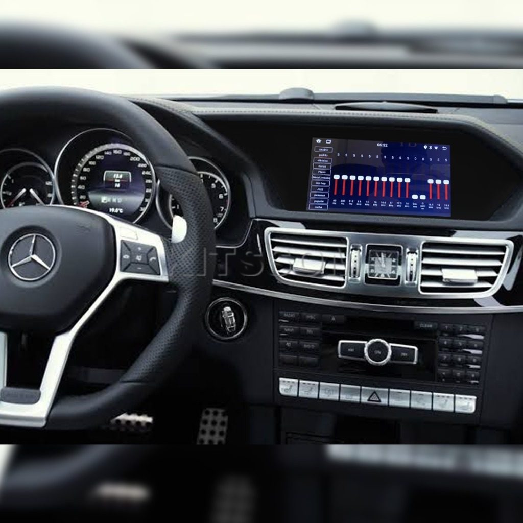 Multimídia Mercedes Benz E63 E220 E250 E300 2015 V2 Carplay 7" 2010 2011 2012 2013 2014-V2 CAR AUDIO-Kitssom